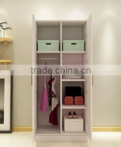 bedroom wooden cloth wardrobe design pictures with swing door (SZ-WDT002)