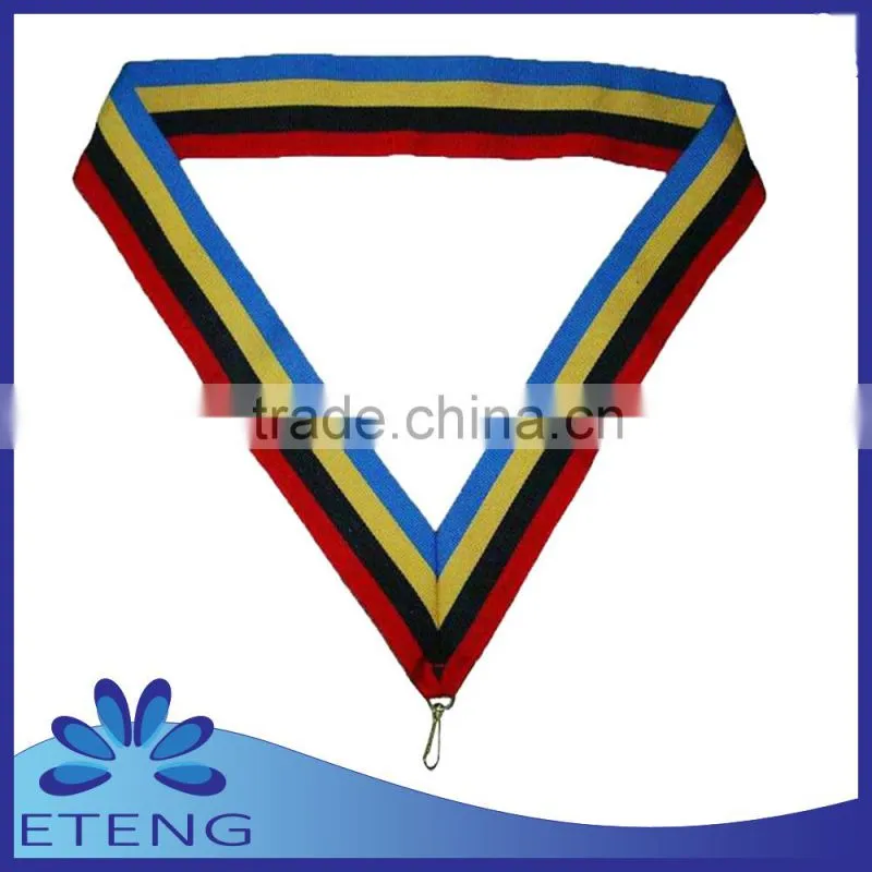 Promotion sale durable olympic metal medal with ribbon