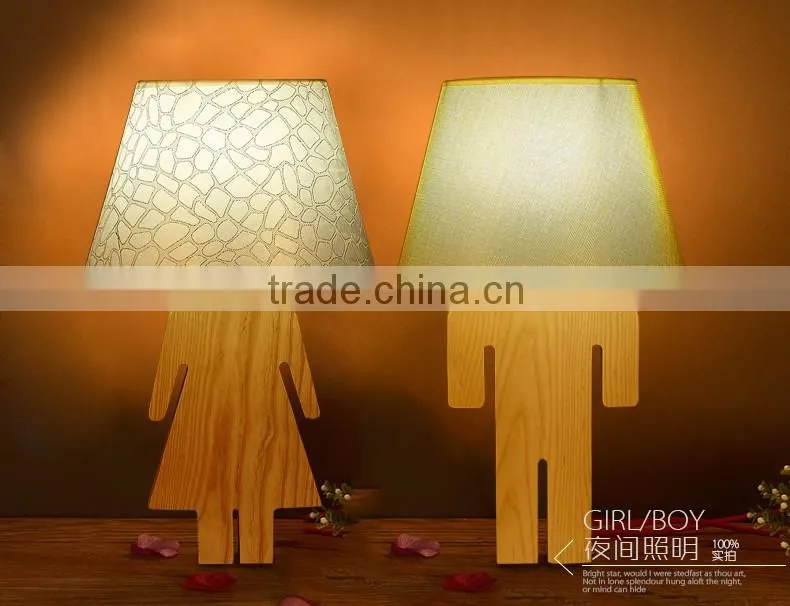 China supplier for Restaurant wood table lamp JK-879-10 LED Wood table lamp LED Wood table Light
