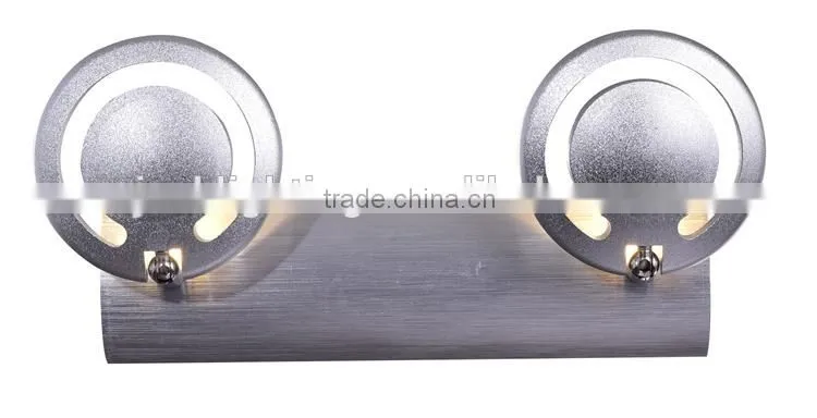 Indoor ajustable aluminum two heads wall sconce JW-108 wireless wall sconce