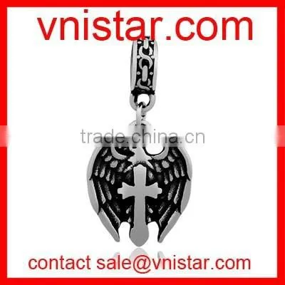 Vnistar stainless steel made Medusa charm pendant for european jewelry making T309P