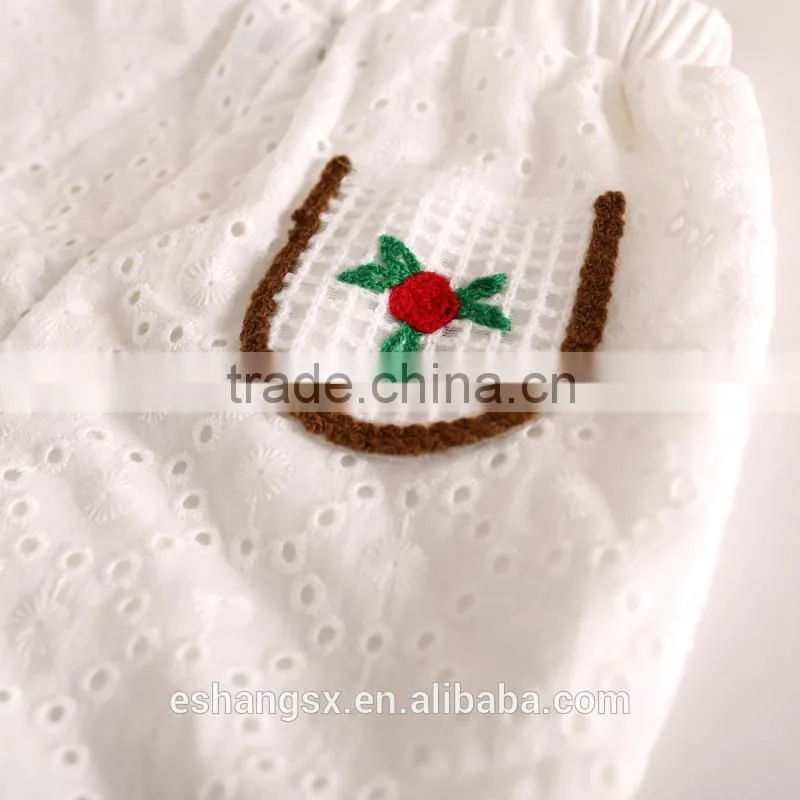 Little babies fashion white lace pants