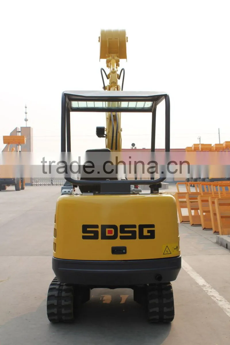 2.0Ton mini digger/2.0ton mini excavator/ hydraulic crawler excavator / 0.08m3 bucket capacity digger