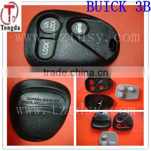 TD high quality 5 button key case for G-M, remote key