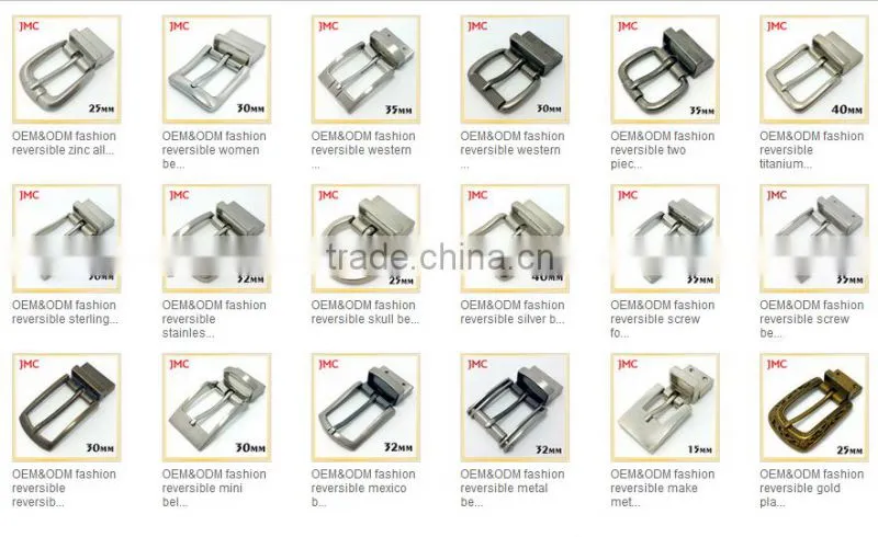 ODM&OEM belt buckle Hot Sale Turning Pin Belt Buckle, Reversible Pin Buckles