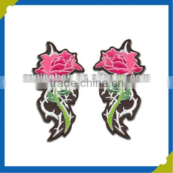 2016 Customized Designs high quantity patch in hat or Embroidered Patch in garment