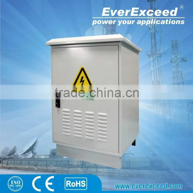 EverExceed 1-400KVA 3 Phase Low Frequency Online UPS, GBT input rectifier PowrNX For Telecommucation