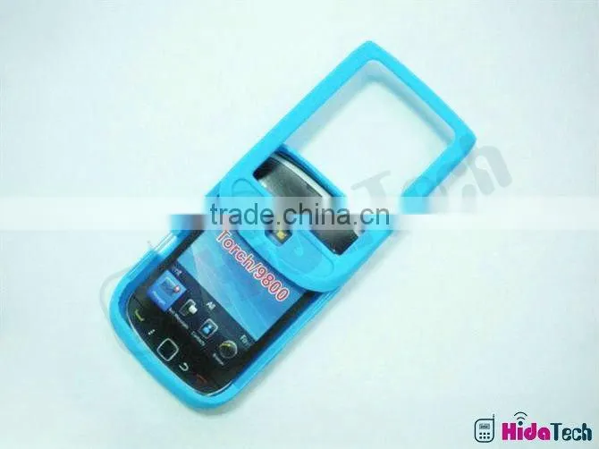 Silicone gel cover case For Blackberry 9800, silicone gel case for blackberry