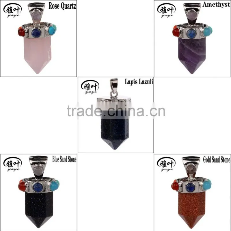Wholesale natural semi precious stone Skull shape Pendant