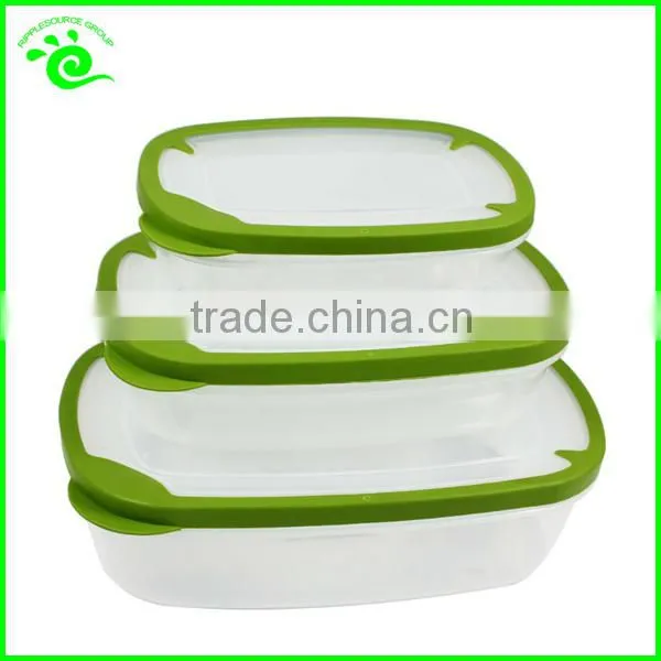 Set 3 PP TPR Food Storage Containers