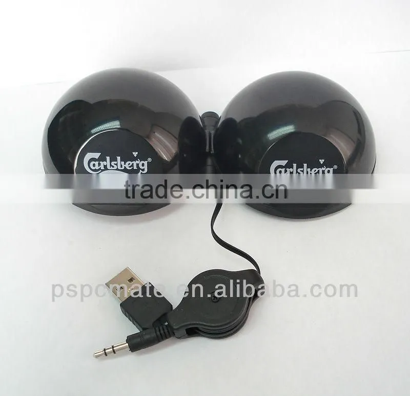 Football Shape Mini USB Computer Speaker