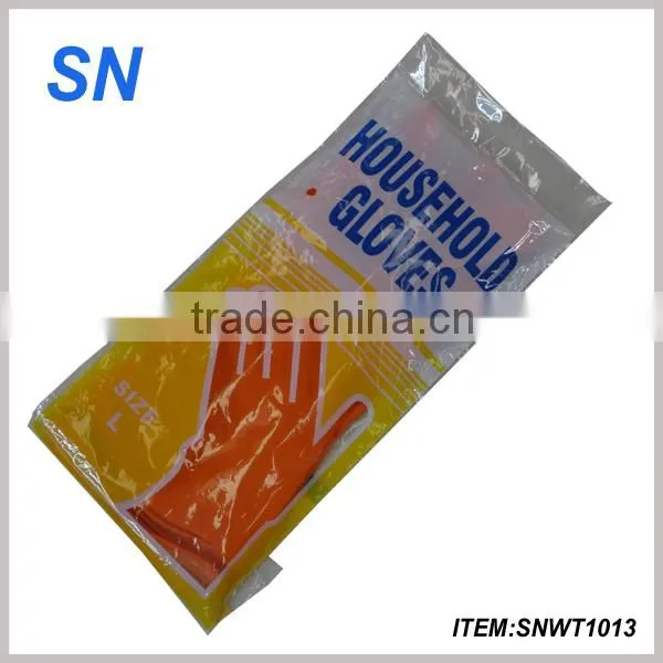 high qualit cheap household wholesale yellow housewife latex gloves