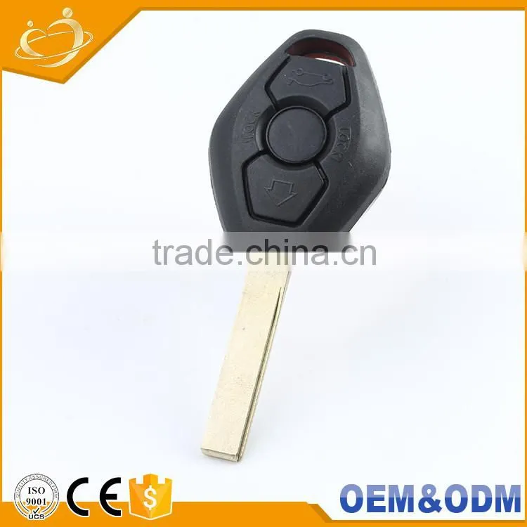 2016 New Arrival Safety and protective custom car keys fob duplicate key for bmw