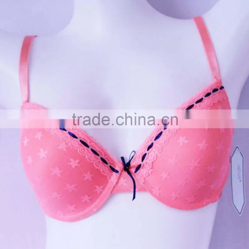 Made in China ladies lace bra mature women stylish sexy bra