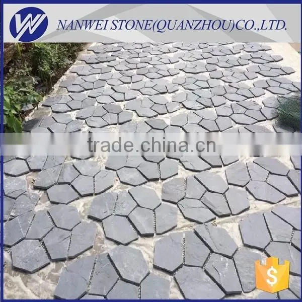 Black slate tiles for roof tiles and wall tiles