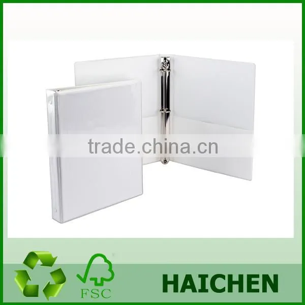 Ningbo PVC ring binder/plastic file box/binder for Hotel