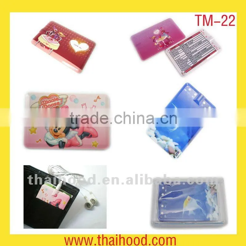 Fashion Credit Card MP3 Digital Player