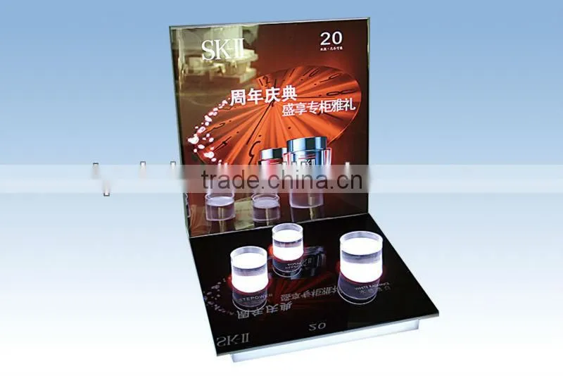 2015 best selling counter cosmetic display rack