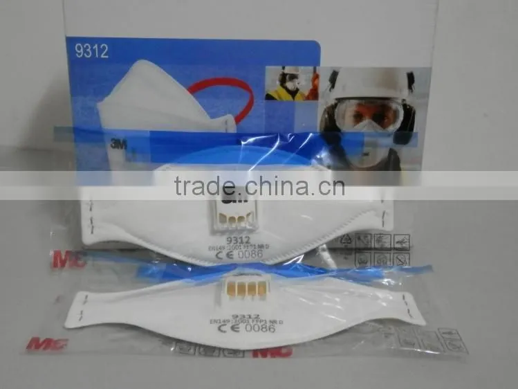 EN149:2001 FFP1 3m mask, 3M 9312 FFP1 surgical mask