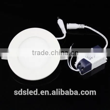 LED Panel light Panel Light 3W 90mm SMD2835 Cool White Round Shape led light panel