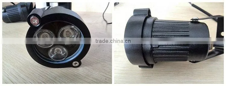 3W 5W Single Color and RGB Color outdoor garden pillar light