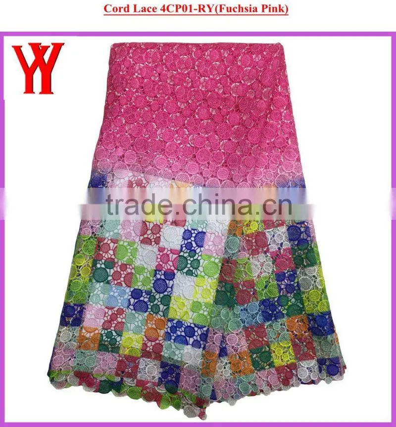 Embroidered high quality guipure lace lace fabric from austria embroidery lace trimming