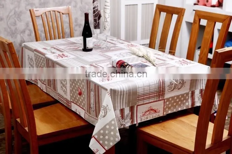 BSCI ,SGS ,Intex , ICS table cloth middle east table cloth, modern table cloth, dining room table cloth