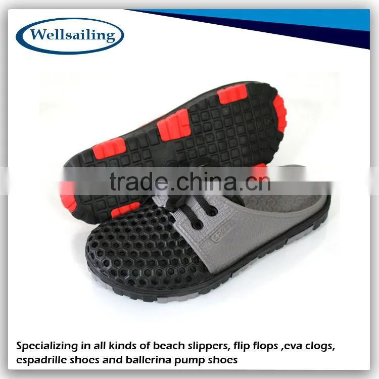 China Factory supply clog slipper,high heel wooden clog