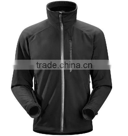 outer breathable black men jacket