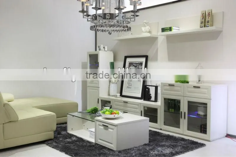 Melamine wooden coffee table set
