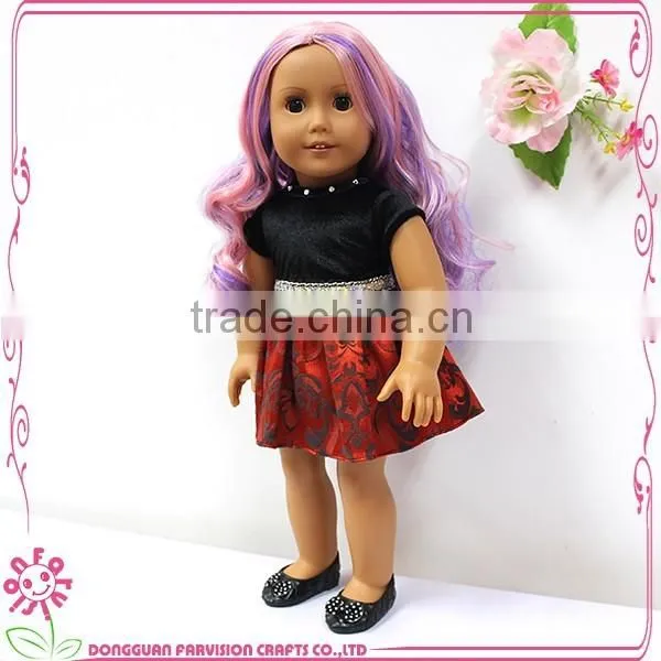 Farisa Sleeping Baby Doll Soft Cloth Body 18'' vinyl girls dolls