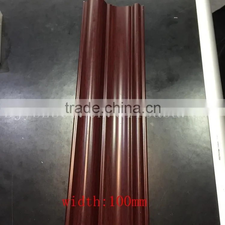 Imitation marbled / wooden PVC windowsill, PVC door frame lines and PVC decorative lines