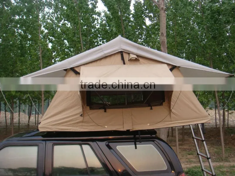 ripstop polycotton canvas 4WD camper roof top tent