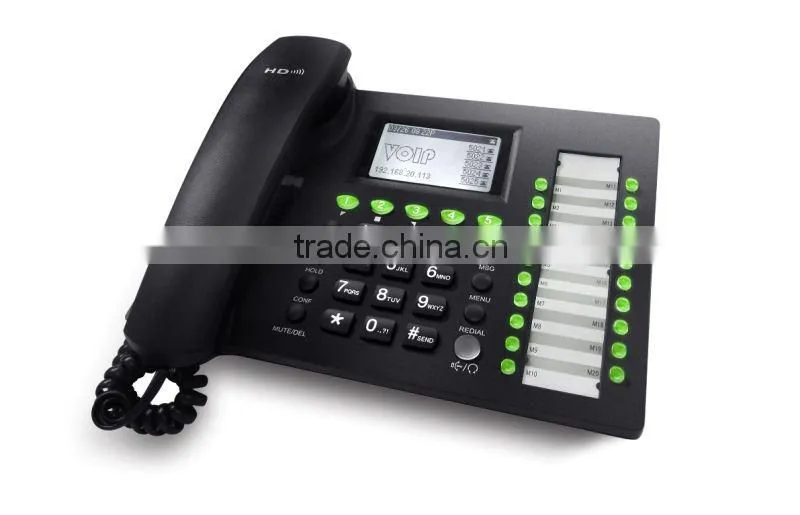 New Produce for Business IP Phone with 5 SIP Accounts SK652W with good quality