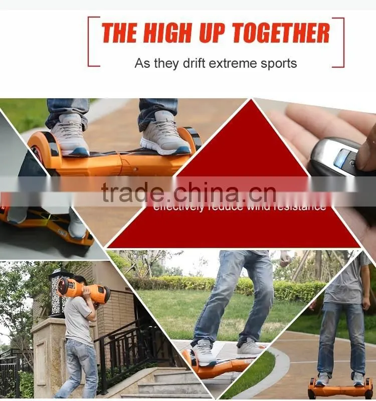 OT- 2016 Newest Design 8 Inch Mini two wheels smart electric balance scooter UK EU X shape CE FCC Rohs UL2272 UL 2272 MSDS