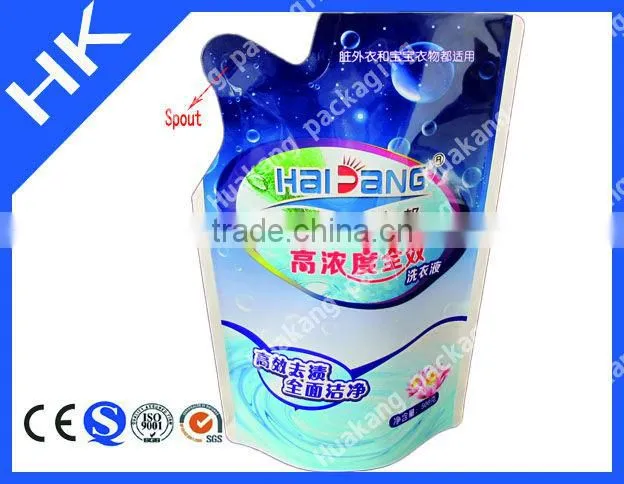 Side Gusset Shampoo / Foam Soap Spout Bag