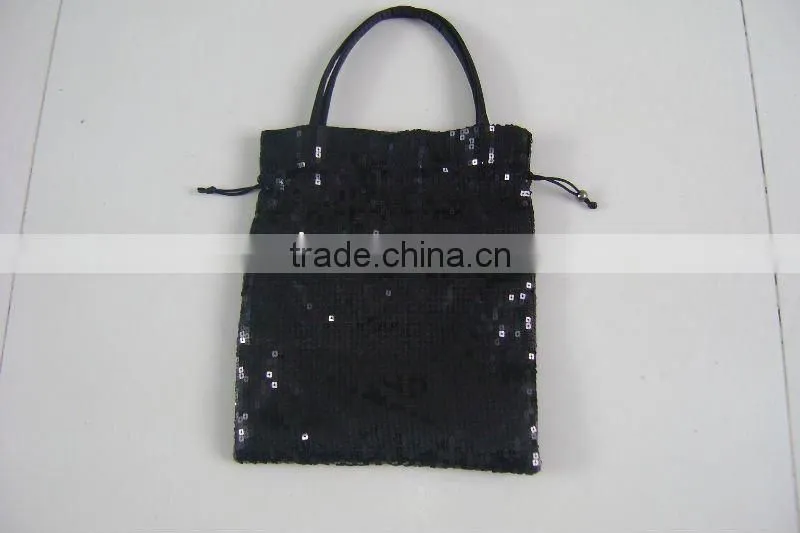 cheap promotional sequined cosmetic bag