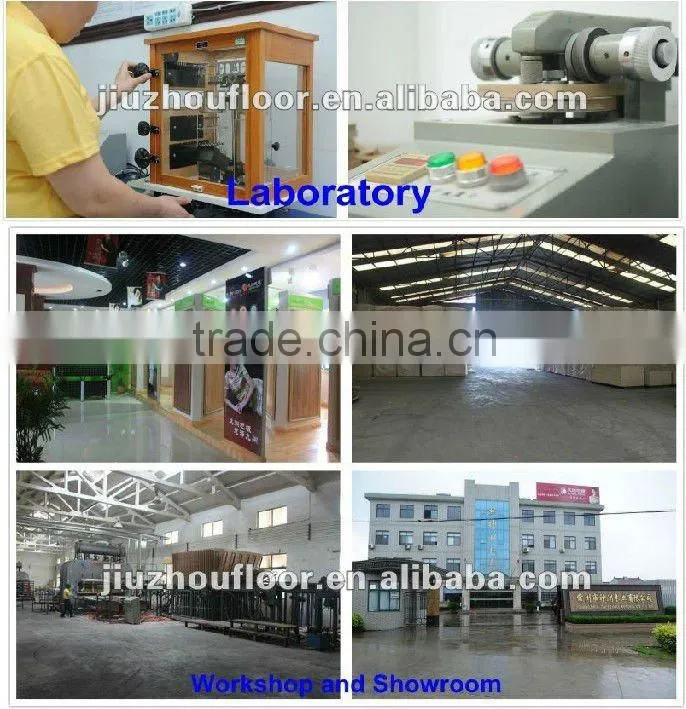 silk surface laminated floor V-groove Unilin click/Arc click/Double click 2016