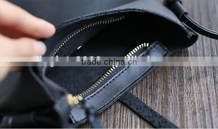 2016 hot selling coin purse fashion mini bucket bag leather bag with shoulder