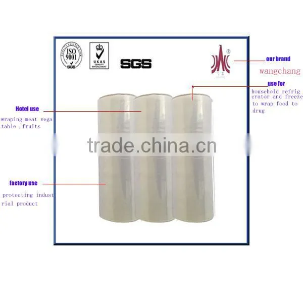 preservative film factory supply,high quality food wrap film