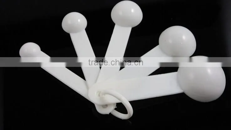 White color 5 in 1 Multi-use measuring spoon with TSP TBSP