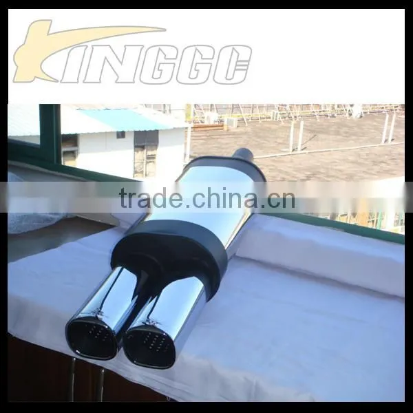 BestSelling titanium car exhaust pipe with Double Exhaust pipes