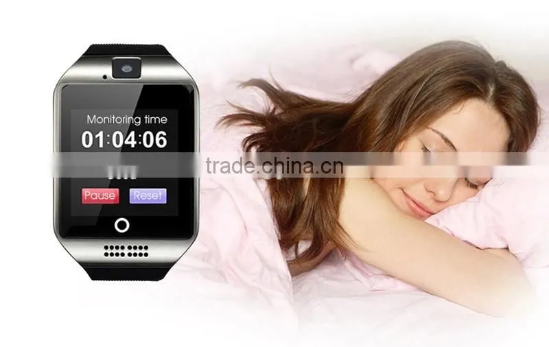 with Touch Screen camera TF card Bluetooth smart watch apro for Android and IOS Phone 2016 Q18 SmartWatch