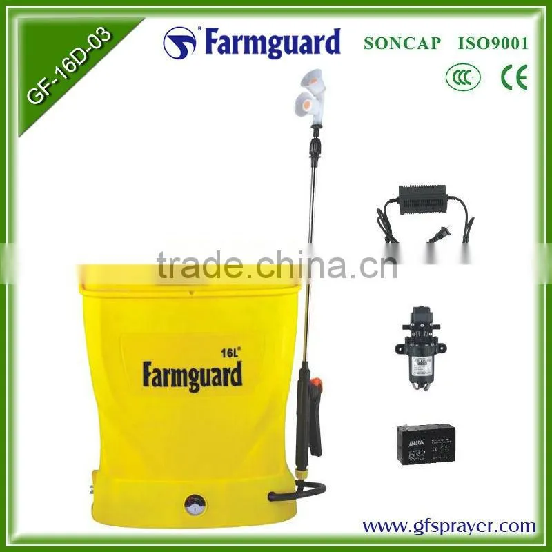 16L agriculture farm battery operated water fertilizer sprayer electric sprayer