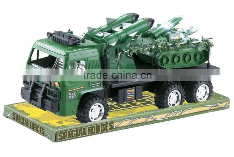 High quality friction trailer truck toy for wholesale