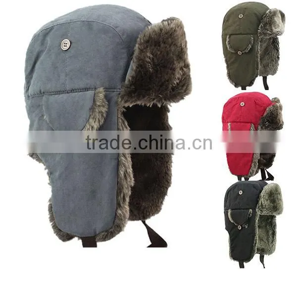 New Design Winter Soft Felt Army Hat Wholesale