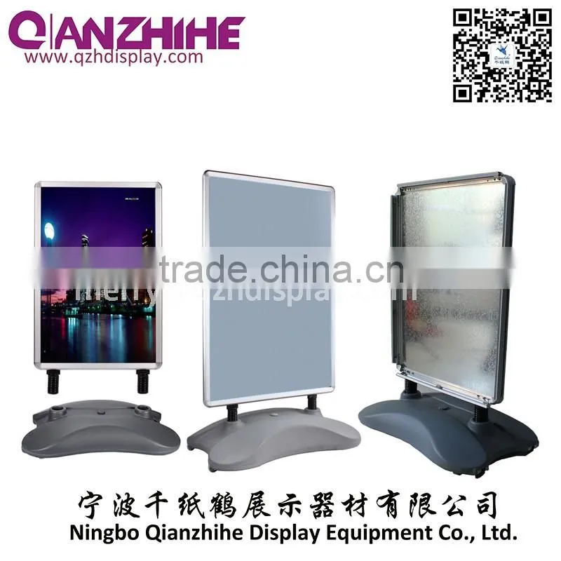 Advertising Display Stand water base snap frame poster holder sign stand