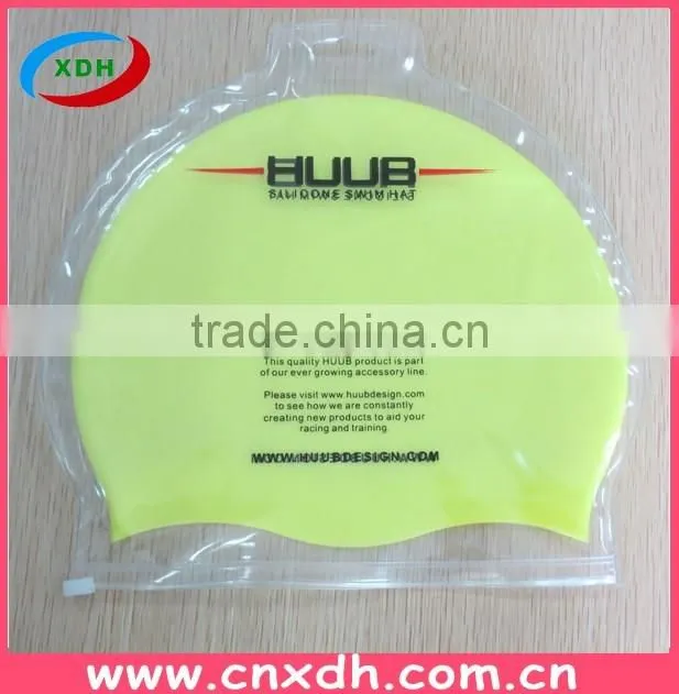 2016 New Product Silicone Solid Swim Cap