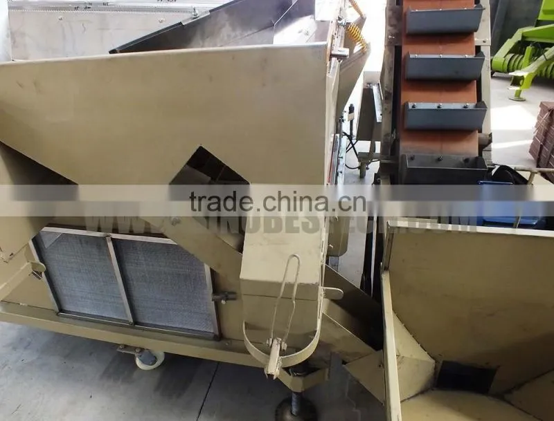 Grain seed gravity separator selector