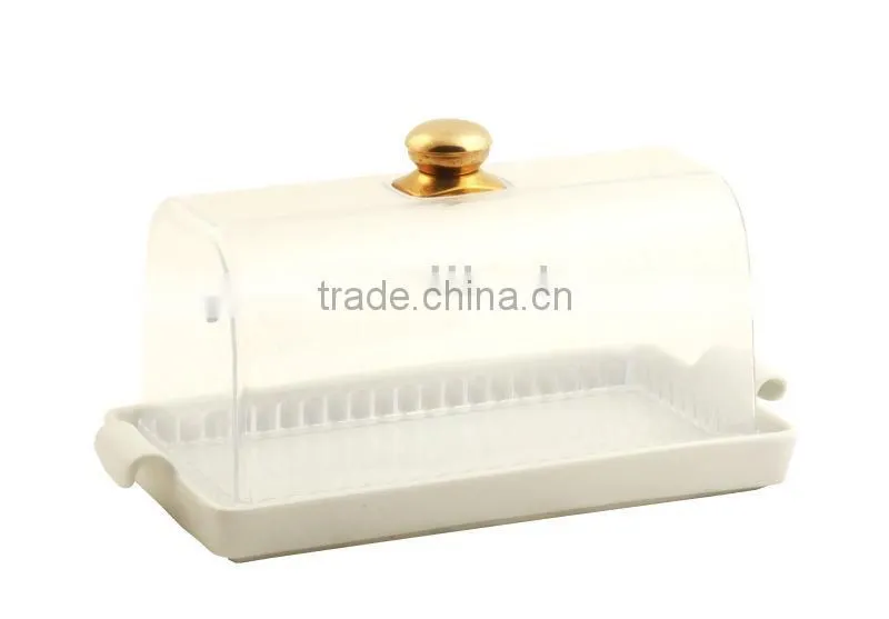 Factory Direct Rect/ Porcelain Cake Plate